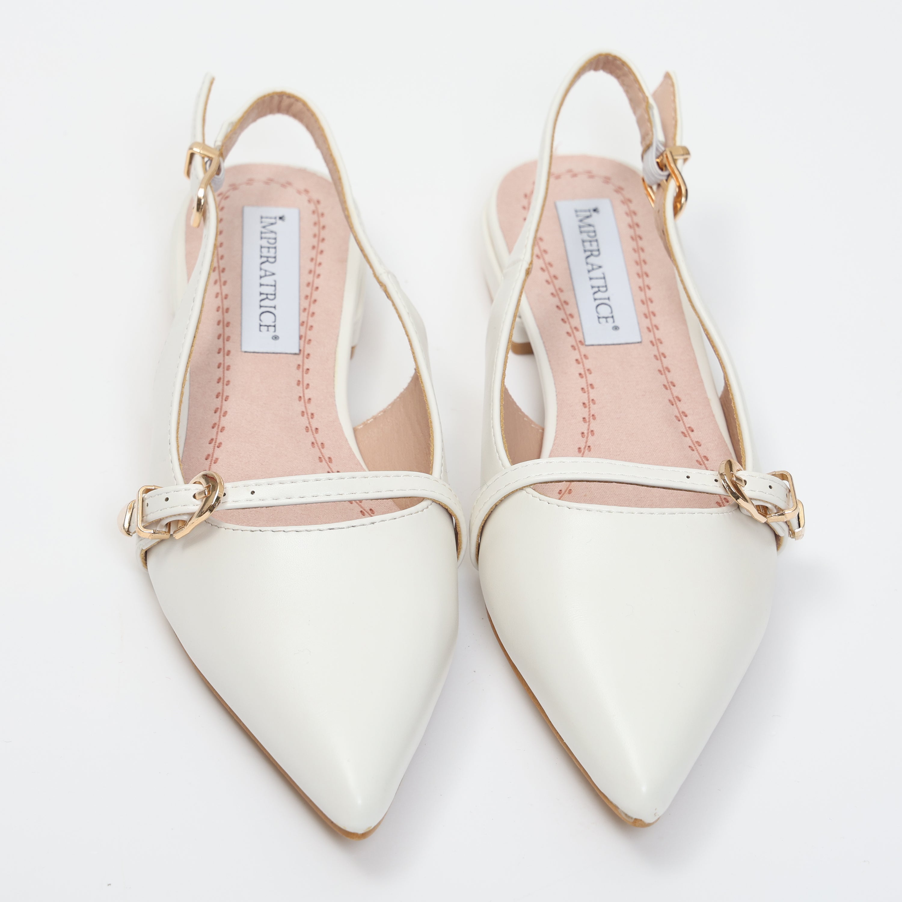 Ballerine sligback in simil pelle con dettaglio cinturino- Art.OK80