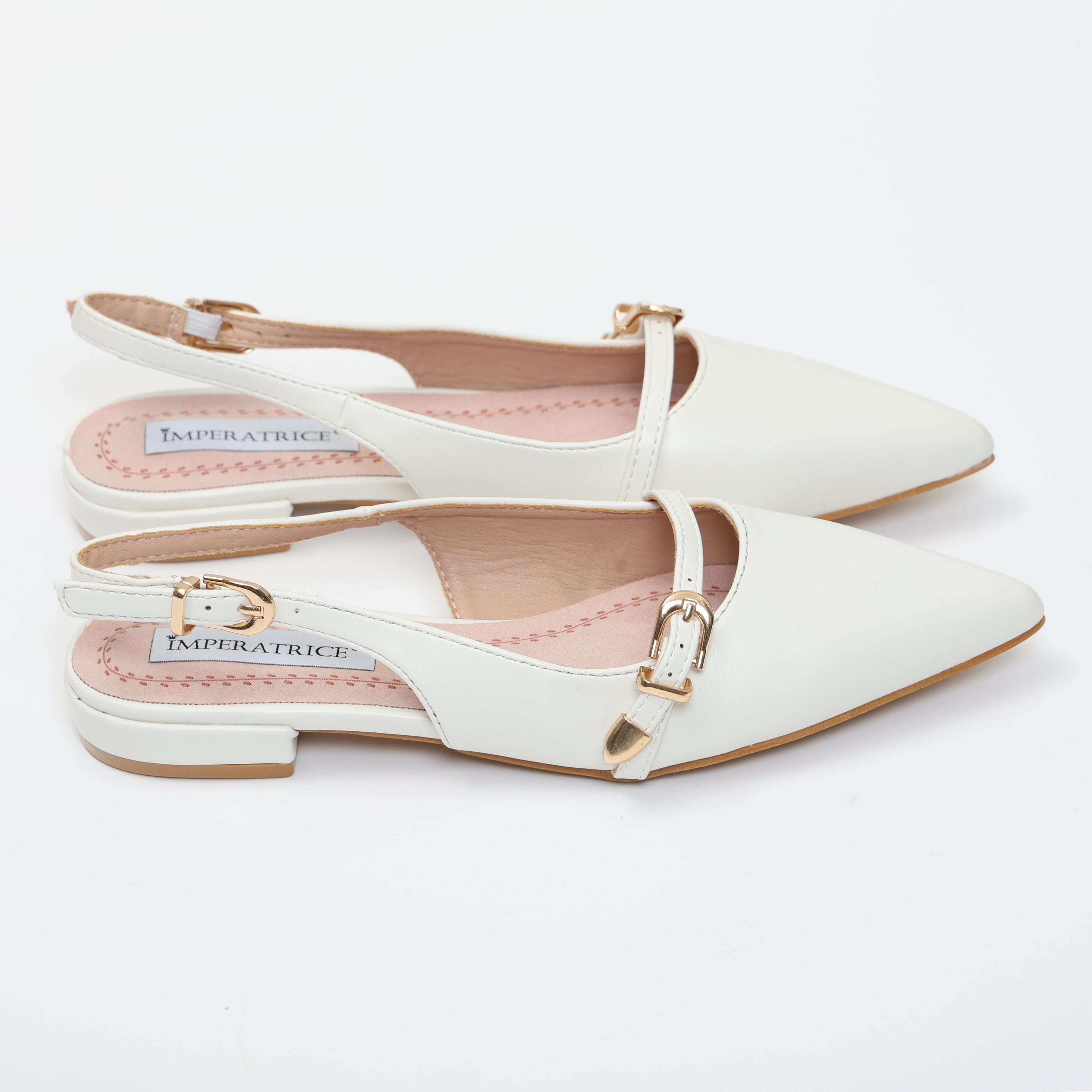 Ballerine sligback in simil pelle con dettaglio cinturino- Art.OK80