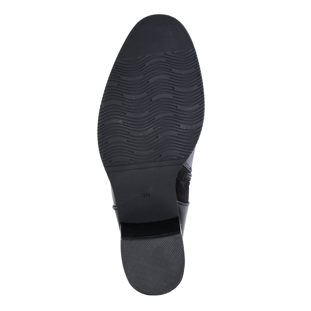 Tronchetti in simil pelle e fibbia laterale - Art.CHC218