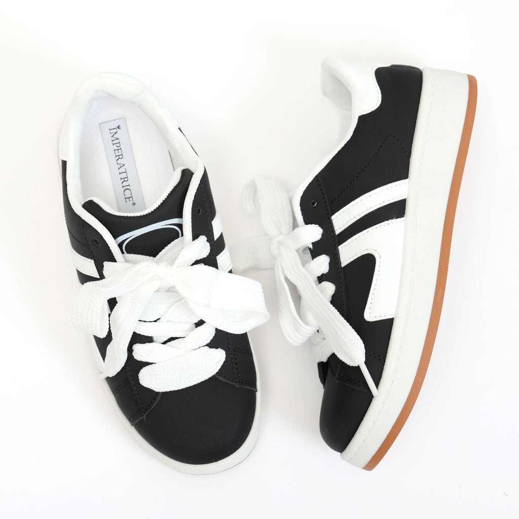 Sneakers in simil pelle bicolore- Art.A97