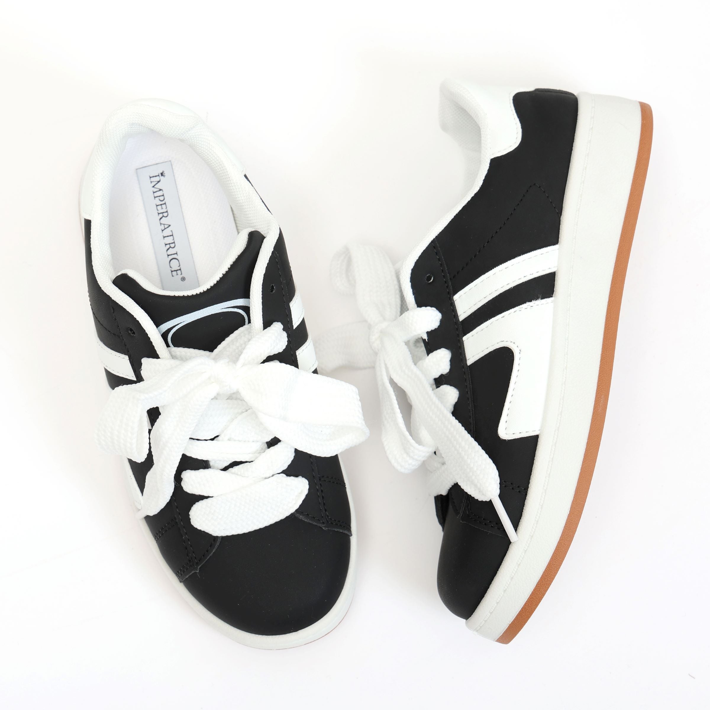 Sneakers in simil pelle bicolore- Art.A97