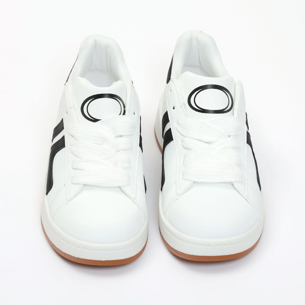 Sneakers in simil pelle bicolore- Art.A97