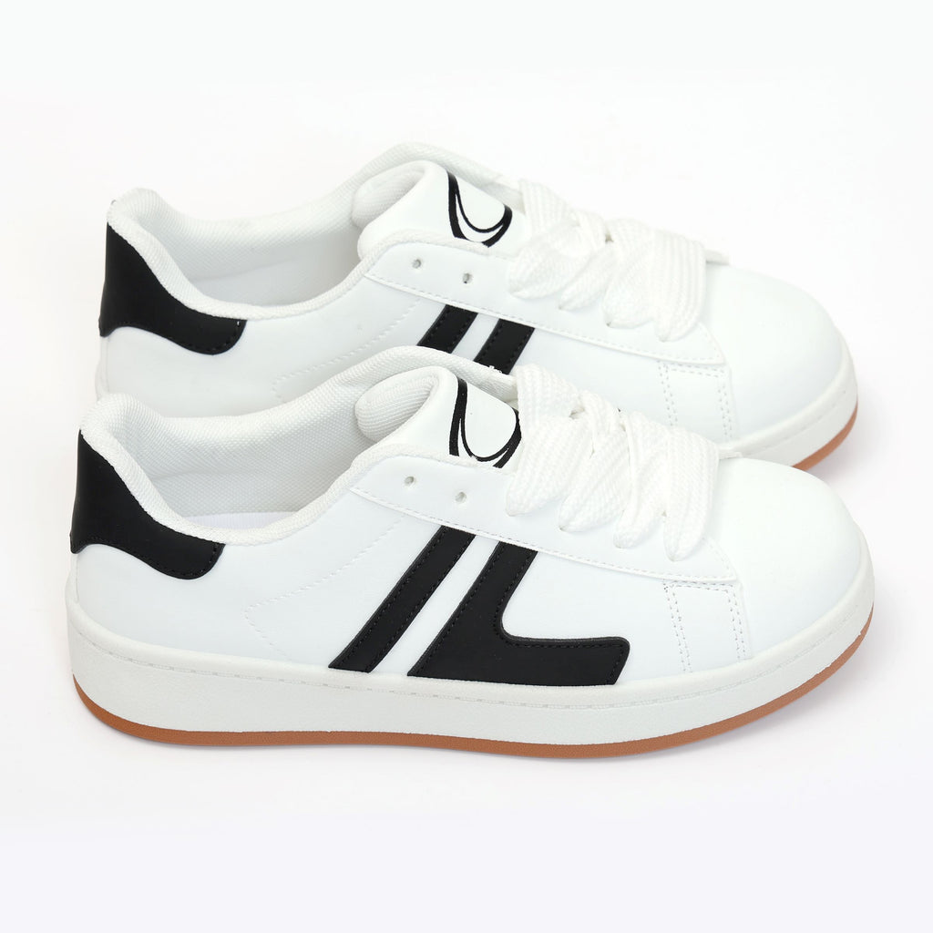 Sneakers in simil pelle bicolore- Art.A97
