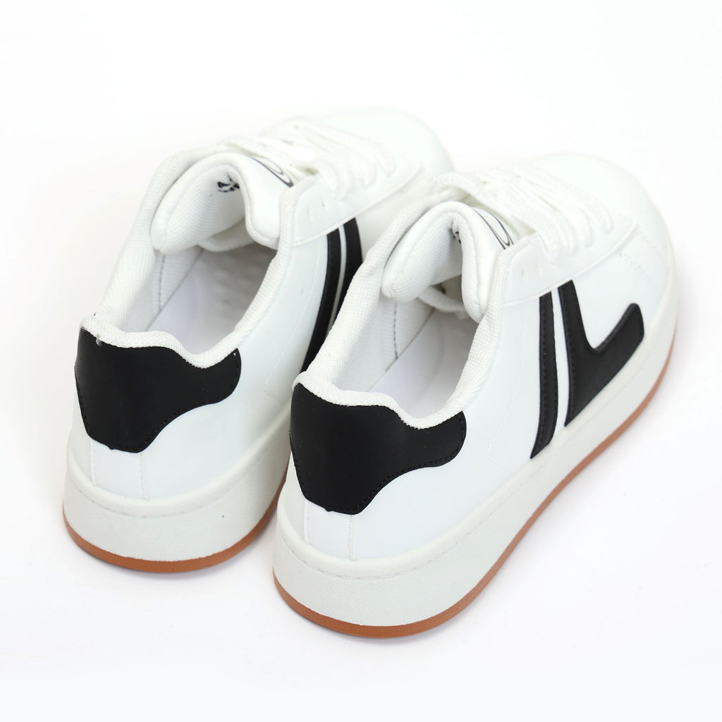 Sneakers in simil pelle bicolore- Art.A97