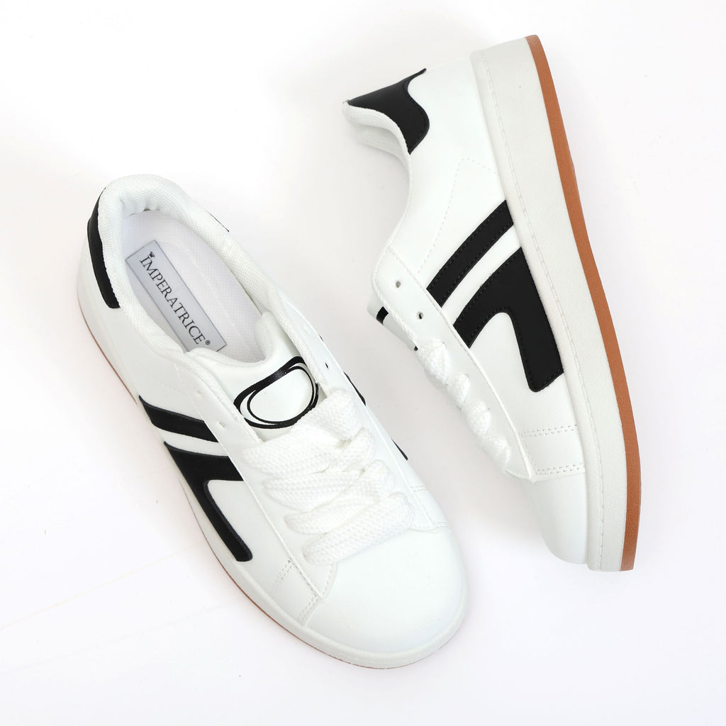 Sneakers in simil pelle bicolore- Art.A97