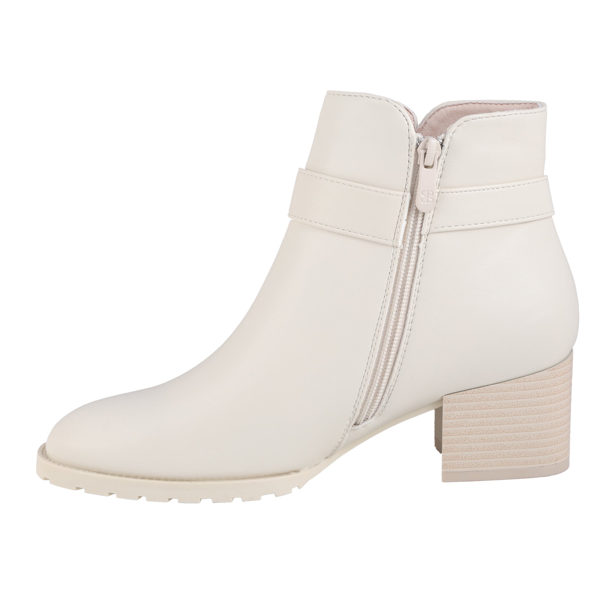 Stivaletti in simil pelle con tacco comodo quadrato- Art.CHC323
