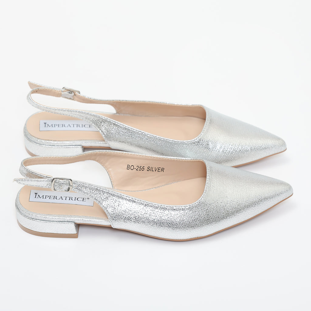 Ballerine slingback in simil pelle verniciata- Art.BO255