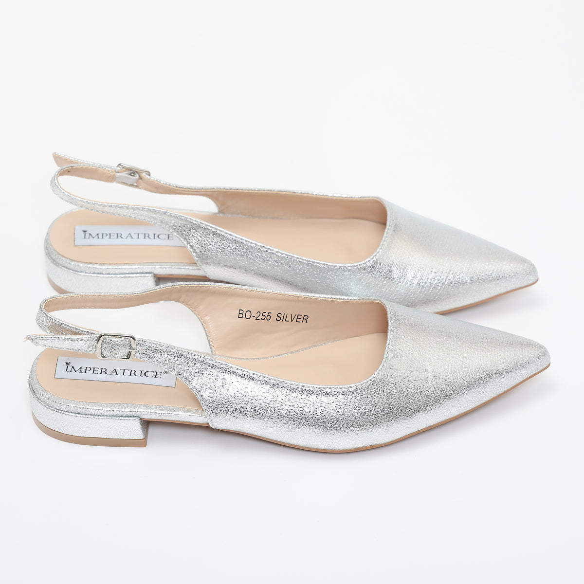 Ballerine slingback in simil pelle verniciata- Art.BO255