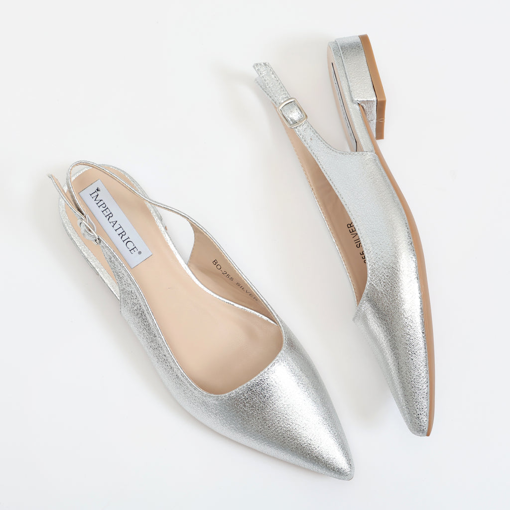 Ballerine slingback in simil pelle verniciata- Art.BO255