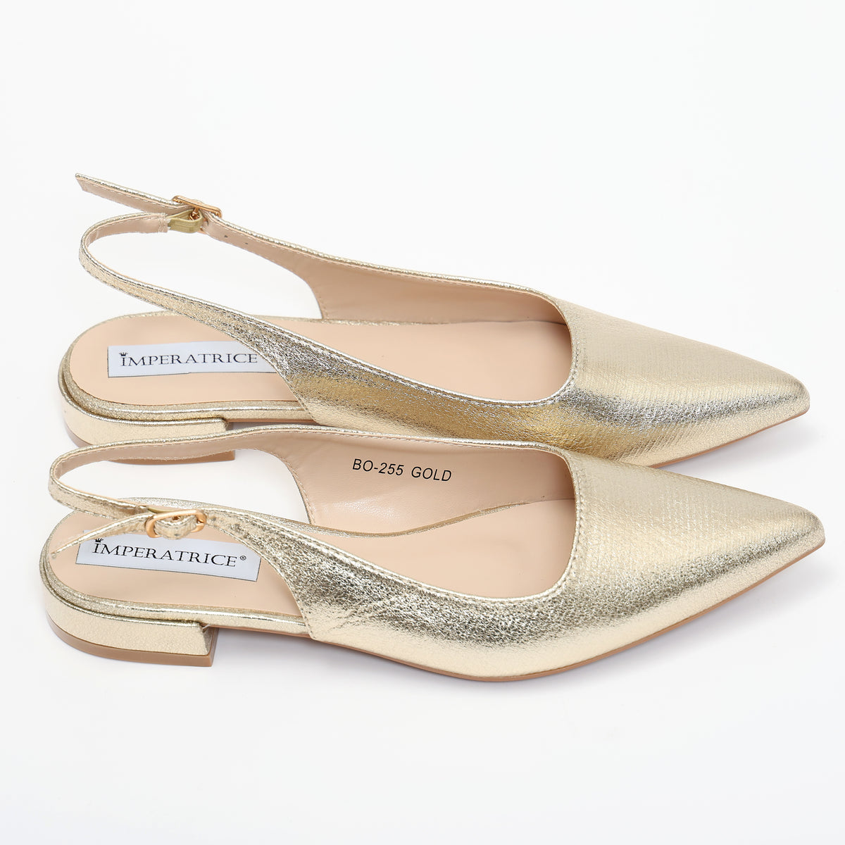 Ballerine slingback in simil pelle verniciata- Art.BO255