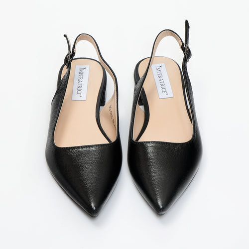 Ballerine slingback in simil pelle verniciata- Art.BO255