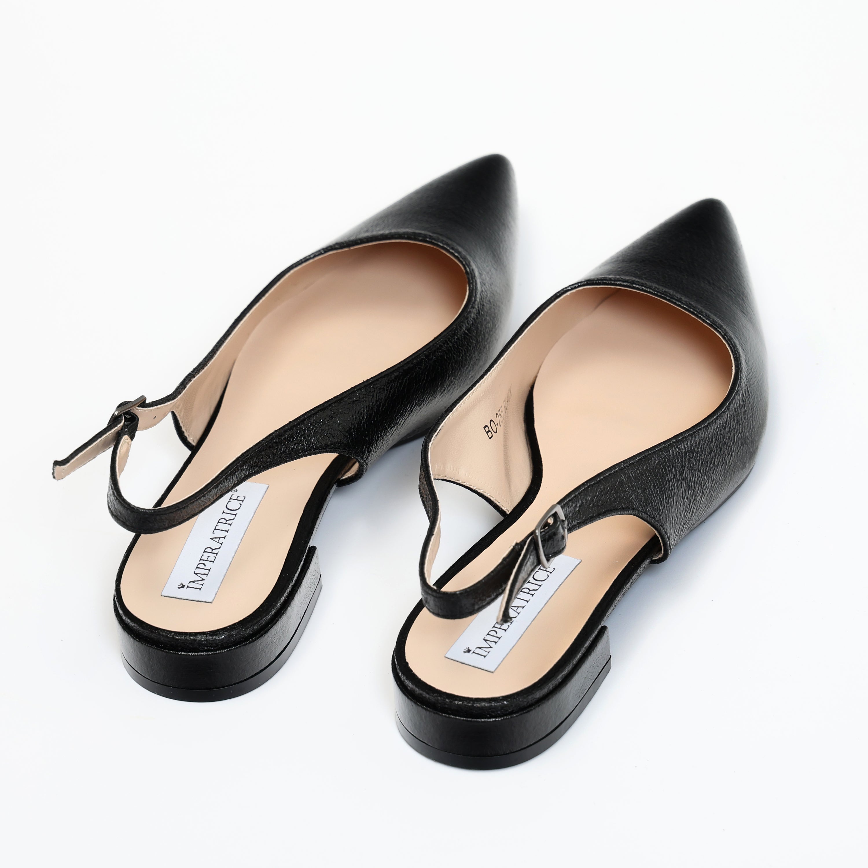 Ballerine slingback in simil pelle verniciata- Art.BO255