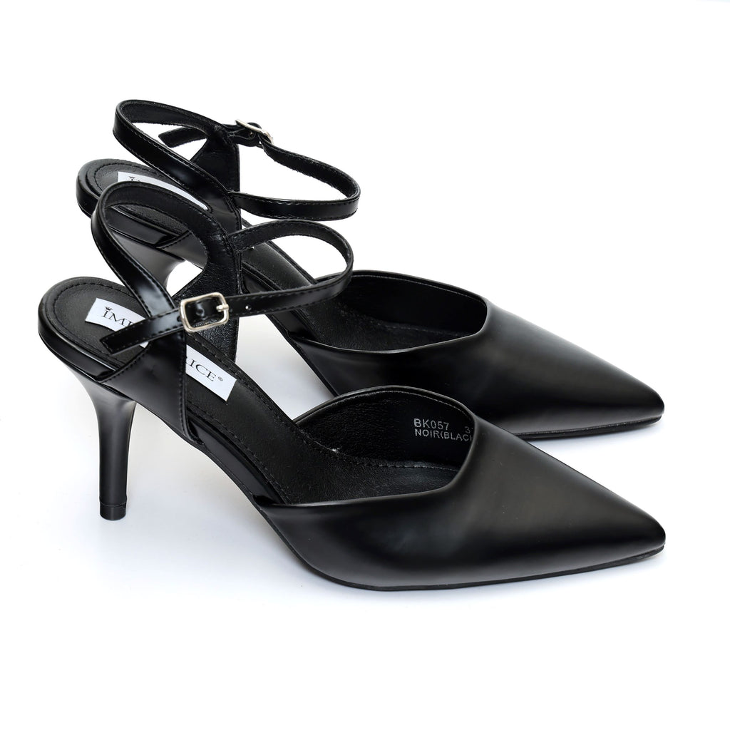 Sandali in simil pelle verniciata con tacco- Art.BK057