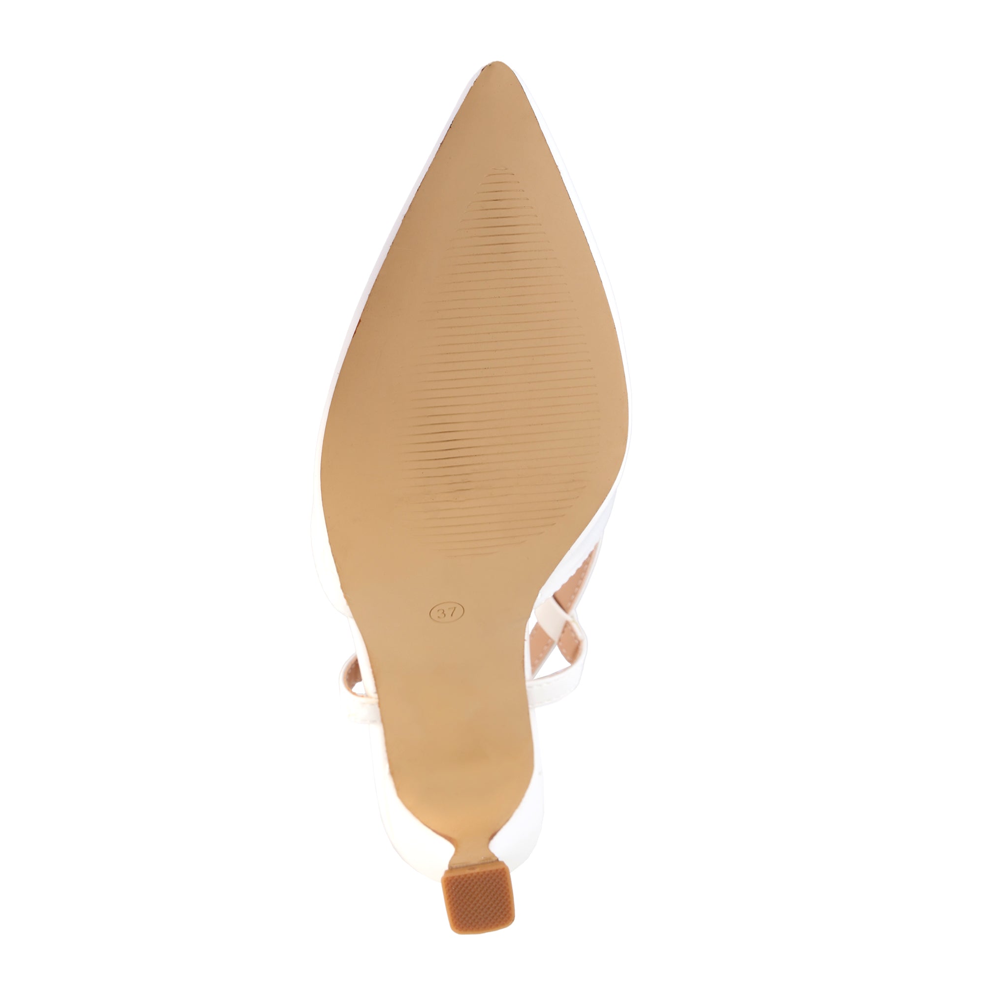 Decolletè in simil pelle con applicazione - Art.SP003