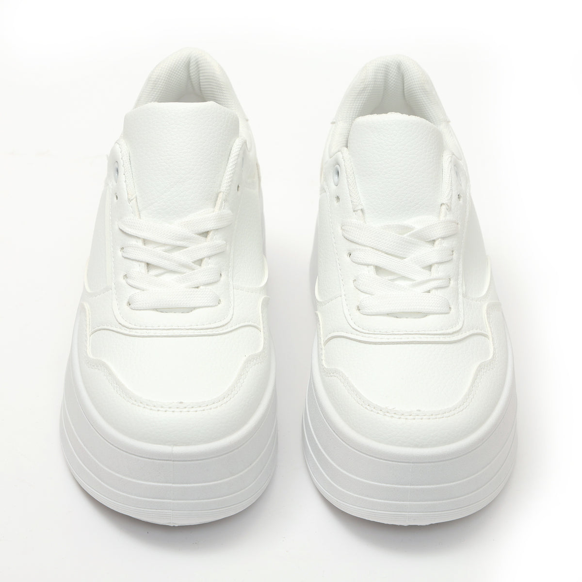 Sneakers in simil pelle platform- Art.77716