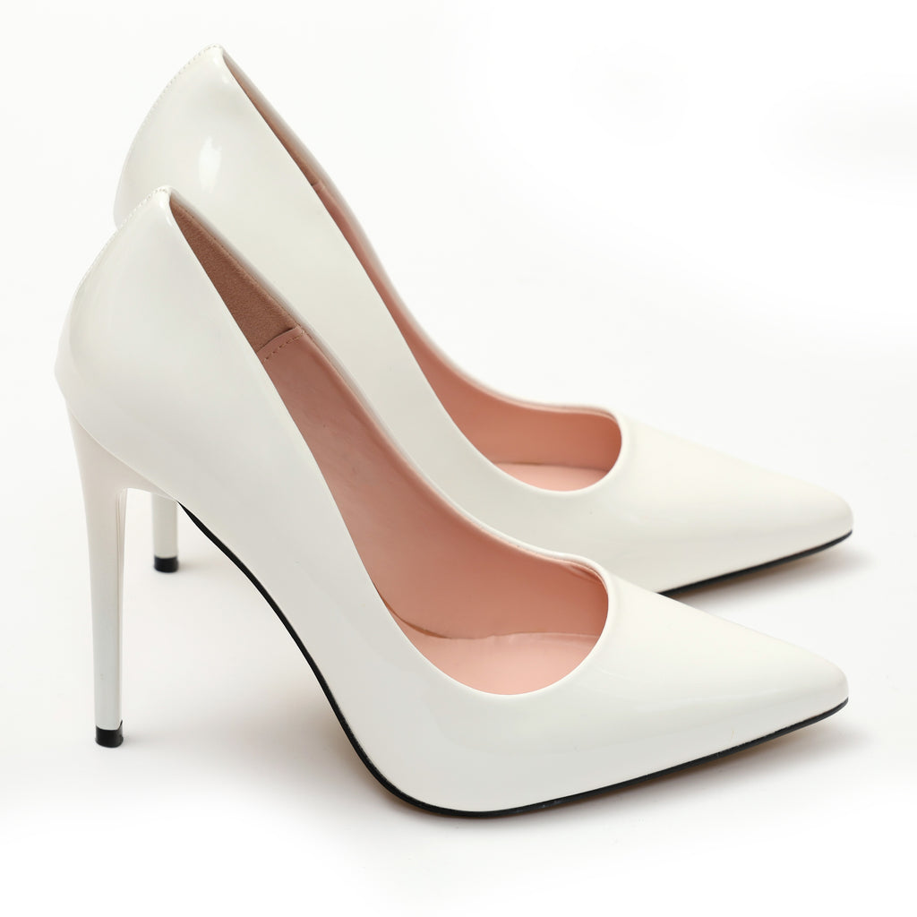 Dècolletè pumps in simil pelle verniciata con tacco a spillo- Art.BO108