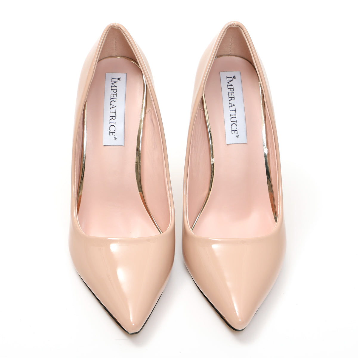 Dècolletè pumps in simil pelle verniciata con tacco a spillo- Art.BO108