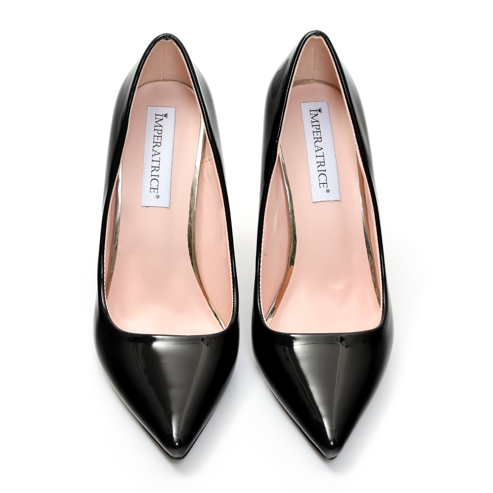 Dècolletè pumps in simil pelle verniciata con tacco a spillo- Art.BO108