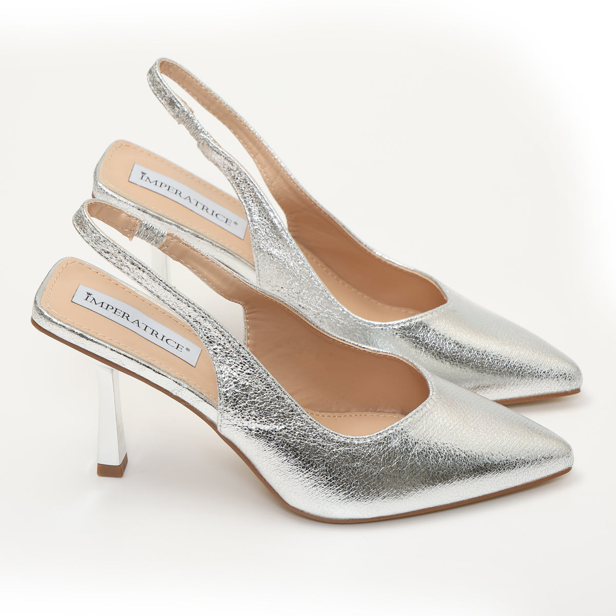 Dècolletè slingback in simil pelle- Art.SP014