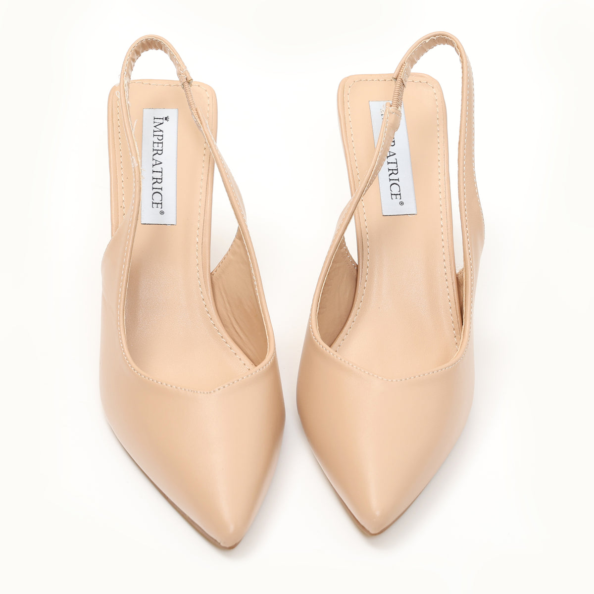 Dècolletè slingback in simil pelle- Art.SP014