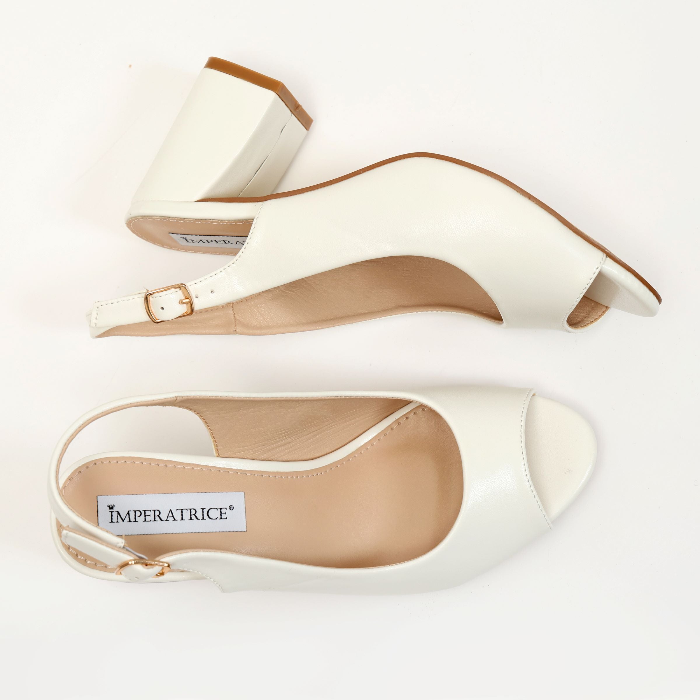Sandali in simil pelle con tacco comodo quadrato- Art.BK006