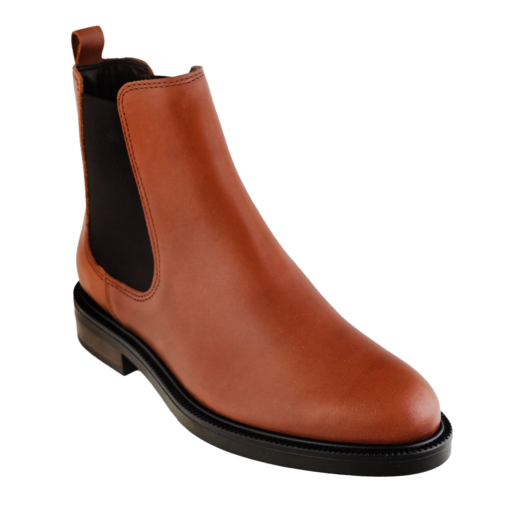 Stivale cavallerizzo in pelle di vitello con fascia elastica - Art.823005PELLE