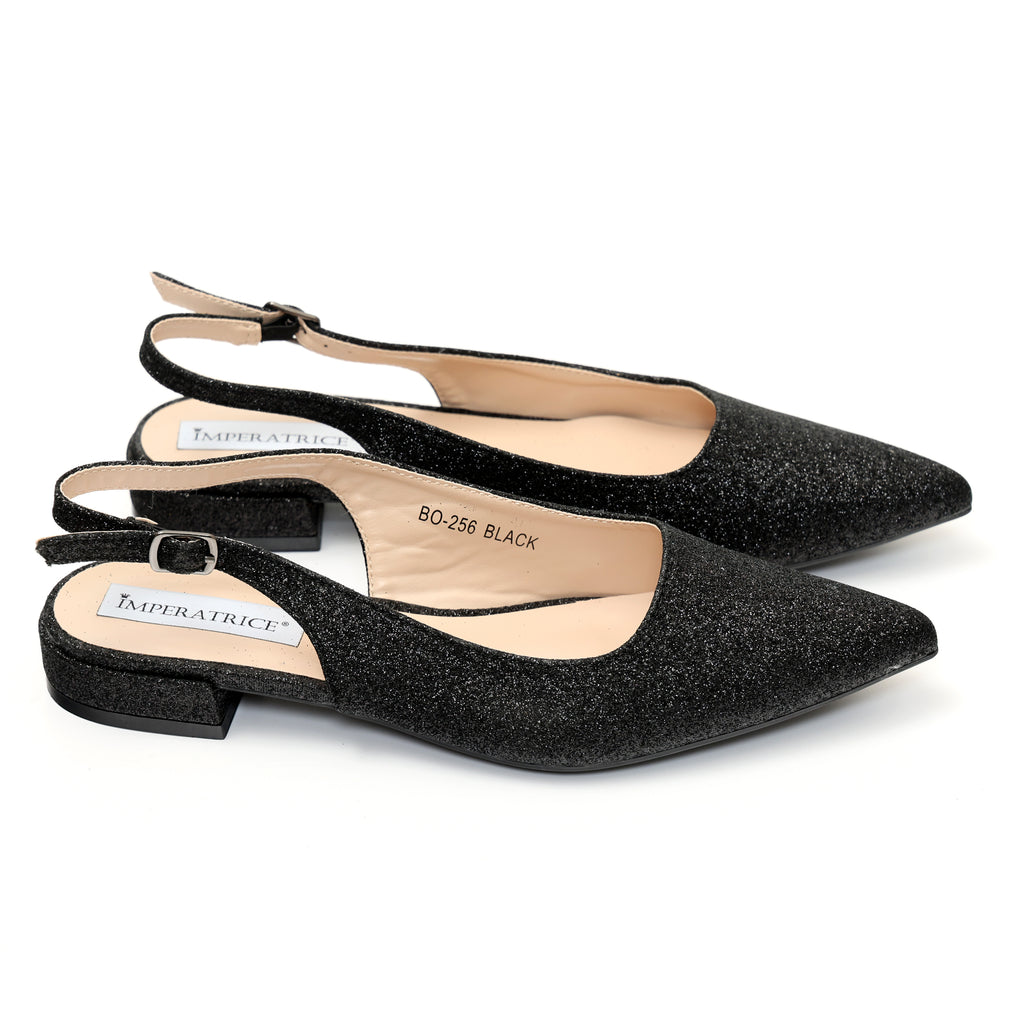 Ballerine slingback in simil pelle brillantinate- Art.BO256