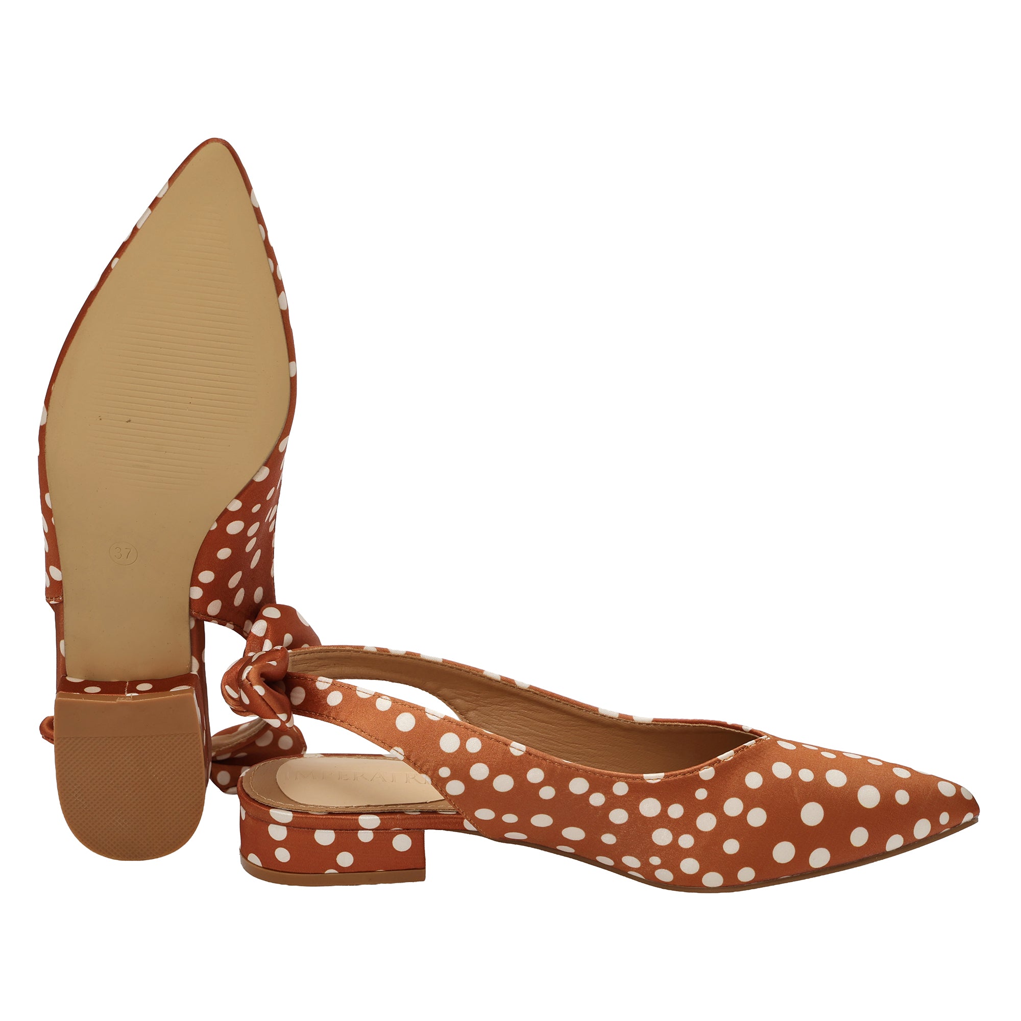 Ballerine pois - tacco 3,0 cm -Art.CL080