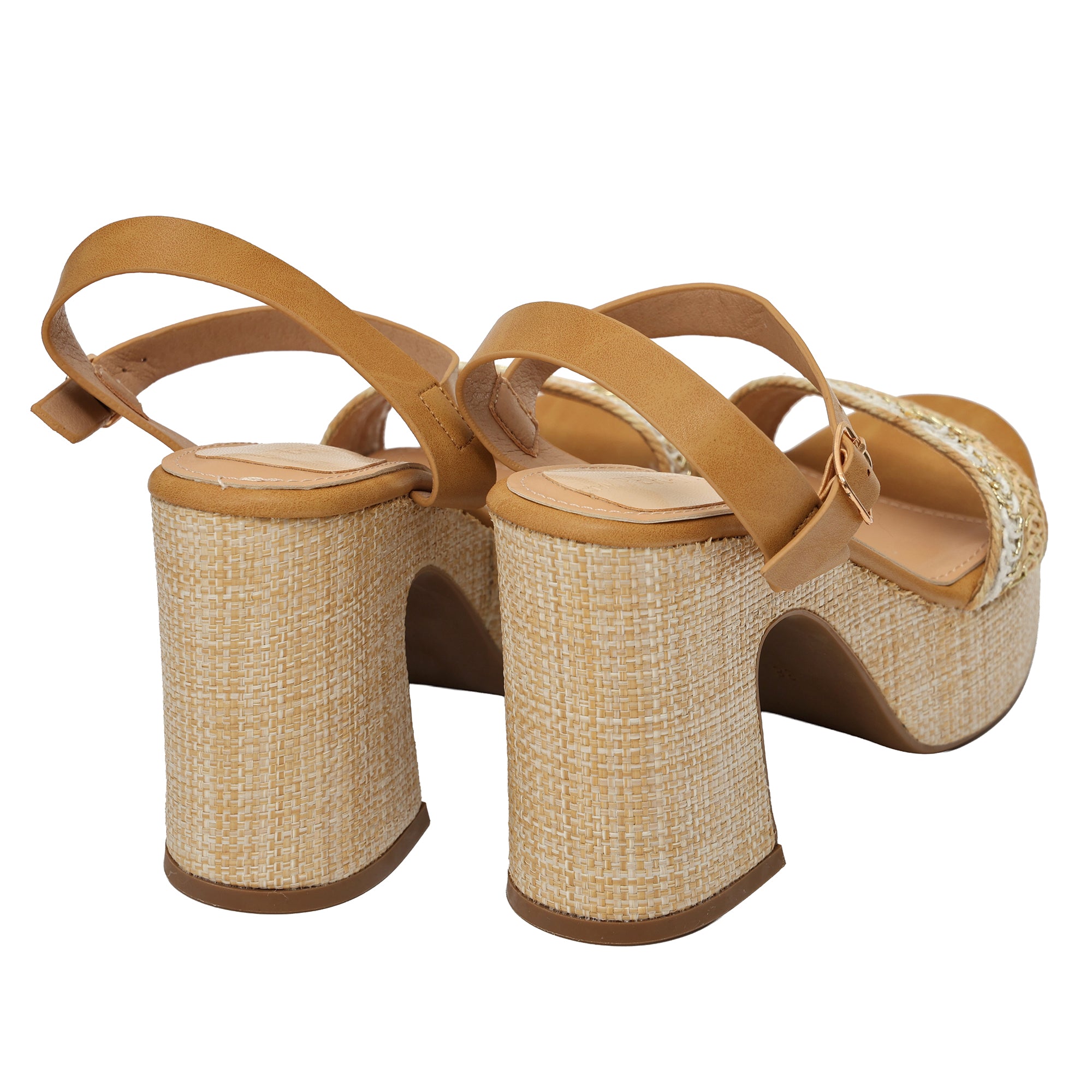 Sandali cinturino - tacco 11,0 cm - plateaux 4,0 cm -Art.BK574