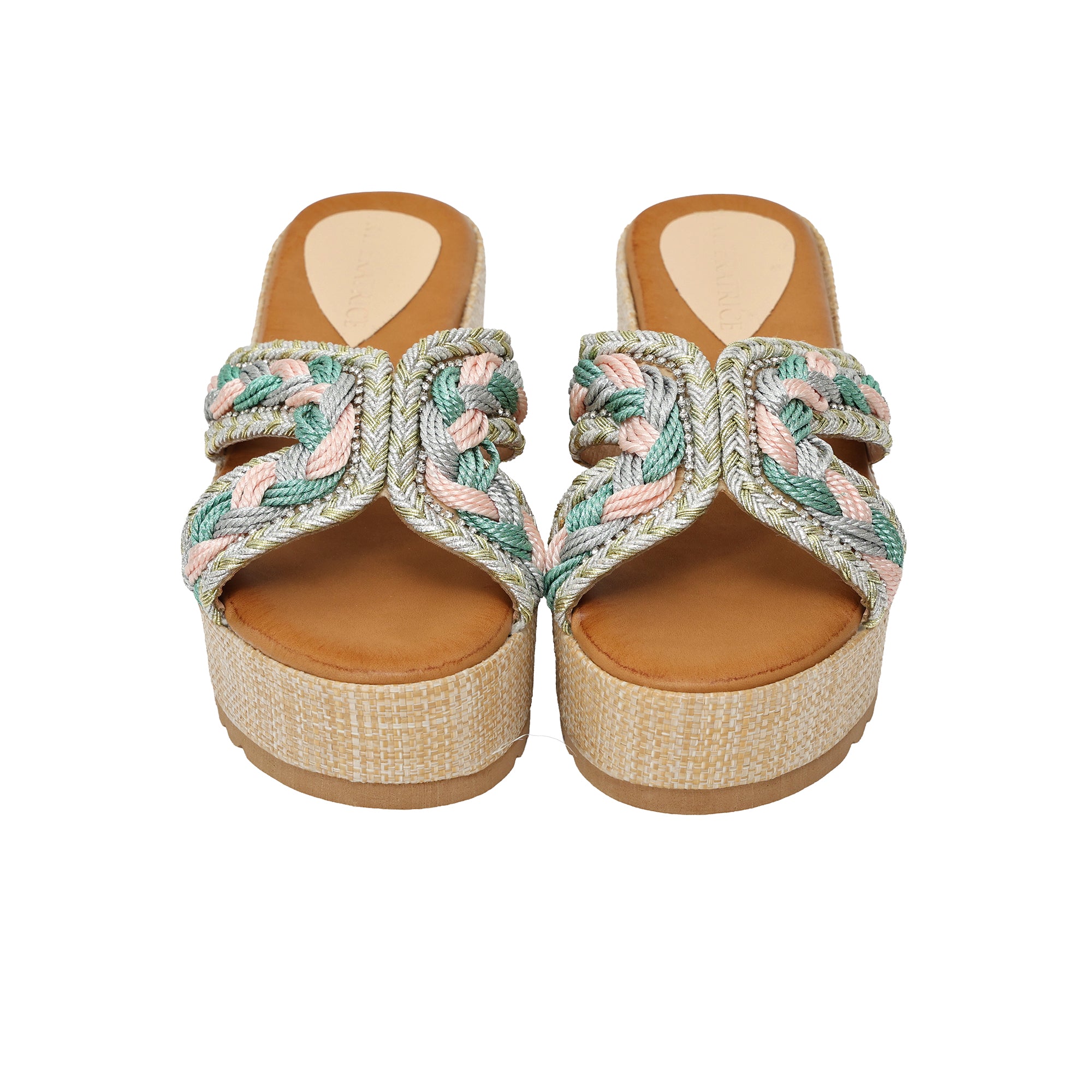 Ciabatta - tacco 6,5 cm - plateaux 4,0 cm -Art.BK578