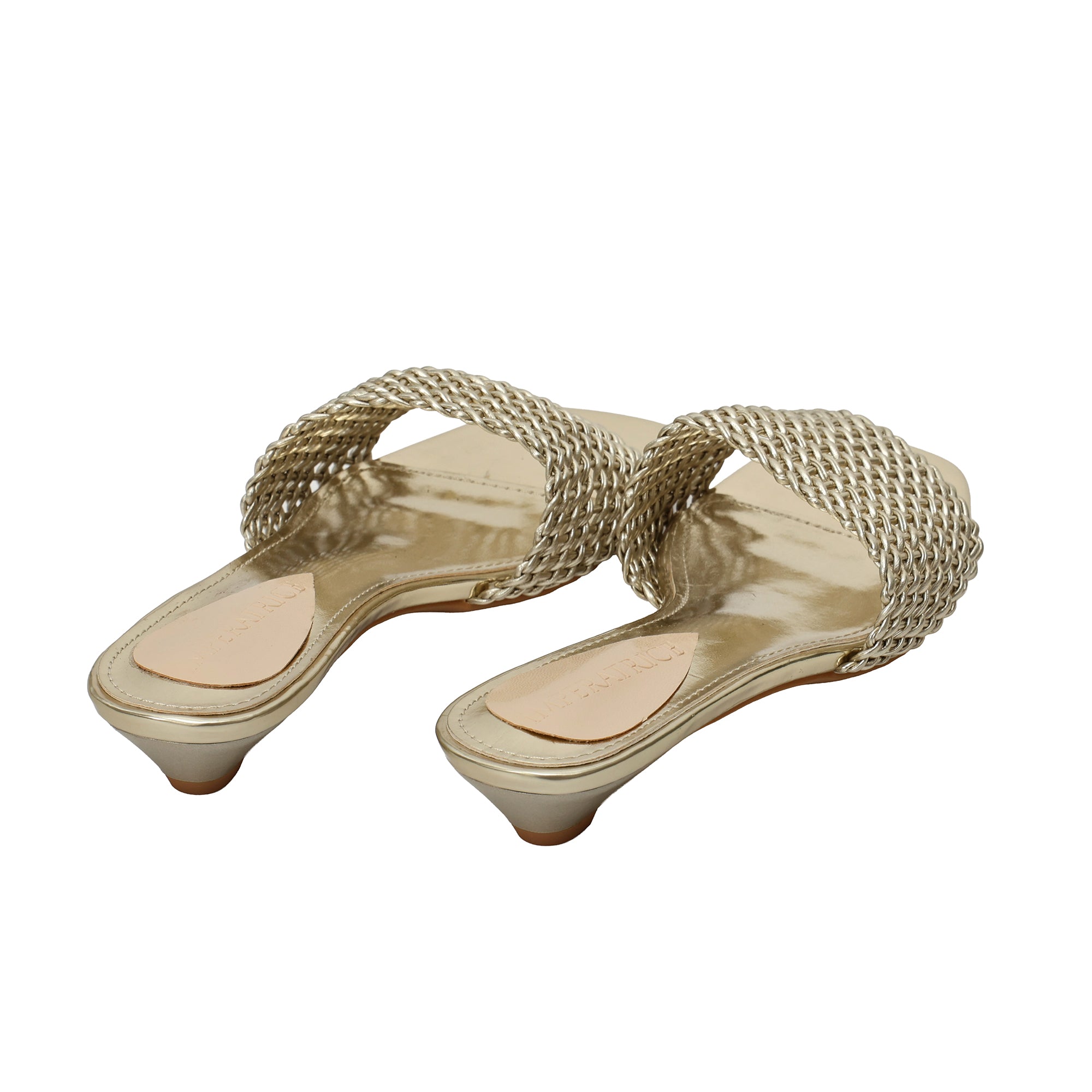Ciabatta intreccio  - tacco 3,5 cm -Art.CL502