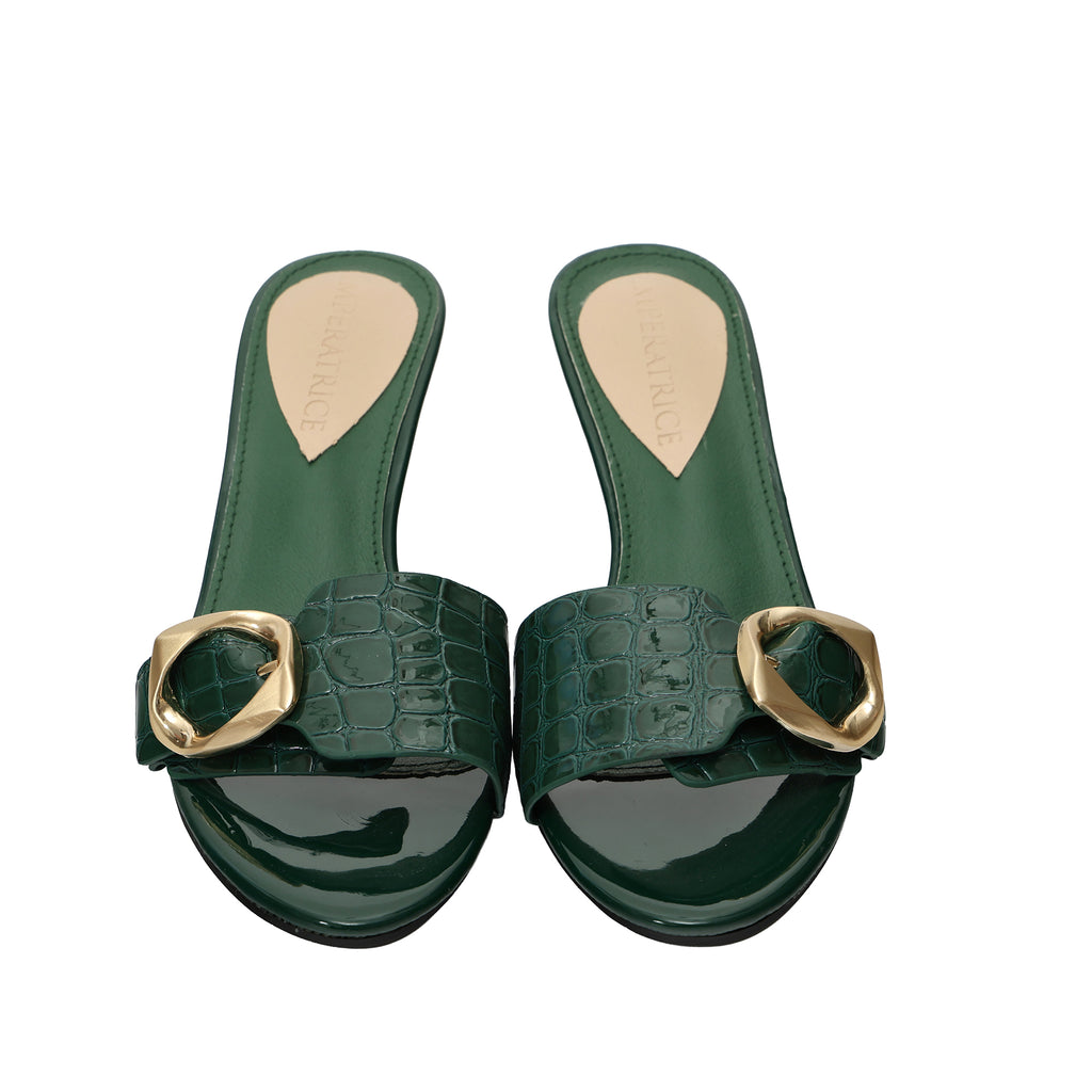 Sandali con accessorio - tacco 5,5 cm -Art.CL011