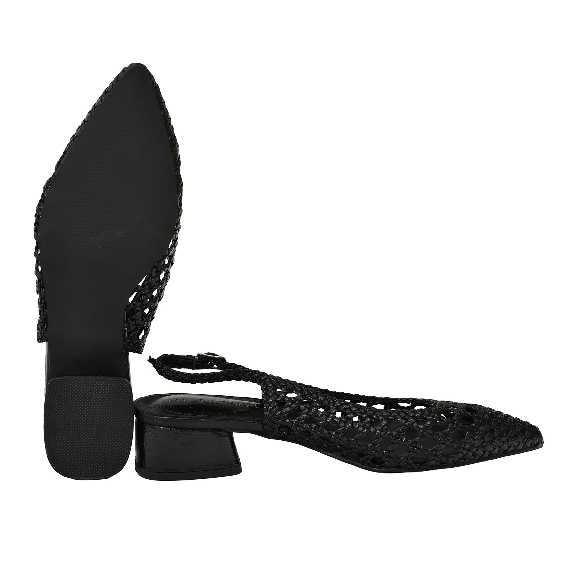 Sandali intreccio - tacco 4,5 cm -Art.BK560