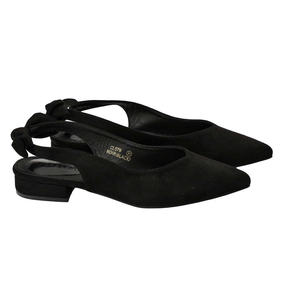Ballerine fiocco - tacco 2 cm -Art.CL079