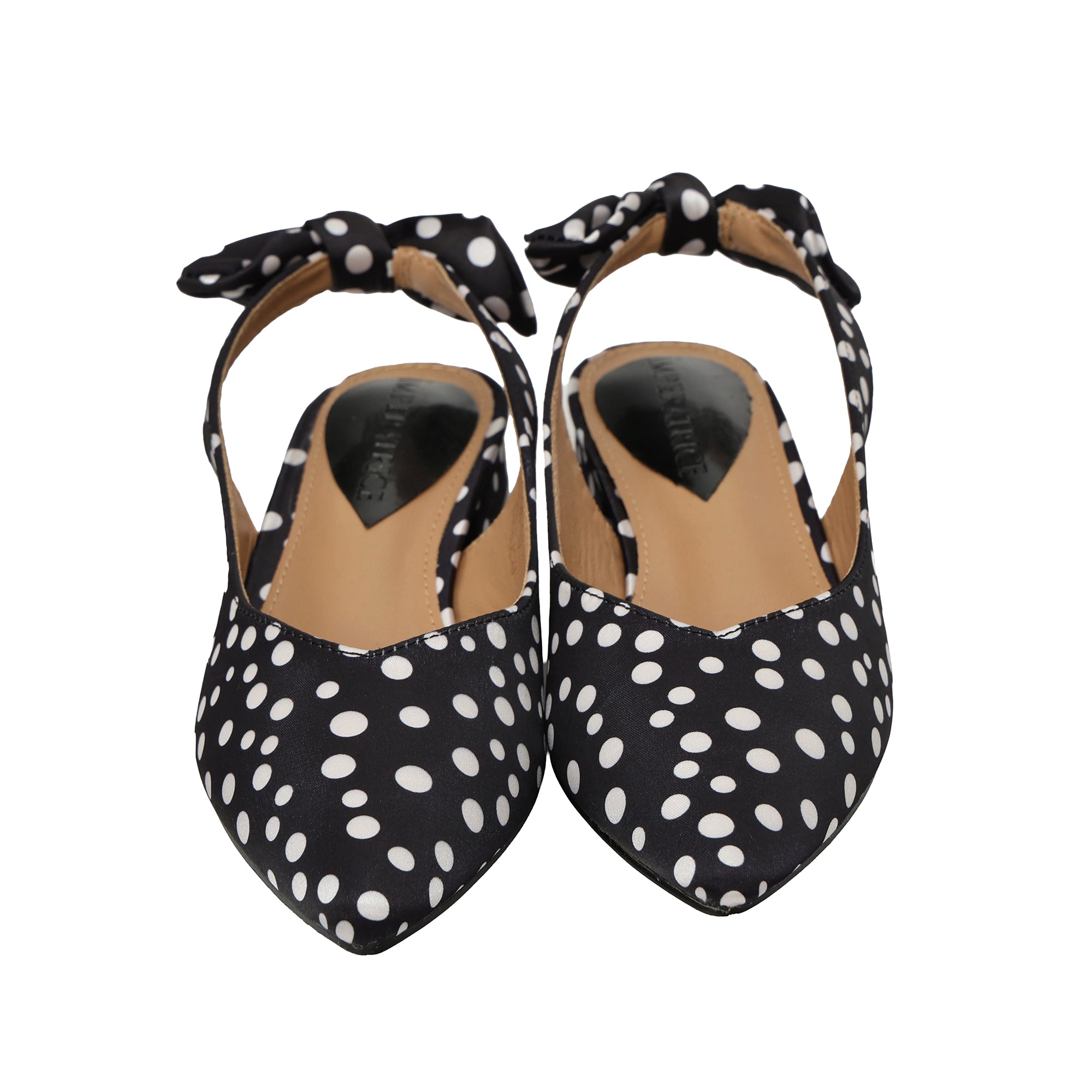 Ballerine pois - tacco 3,0 cm -Art.CL080