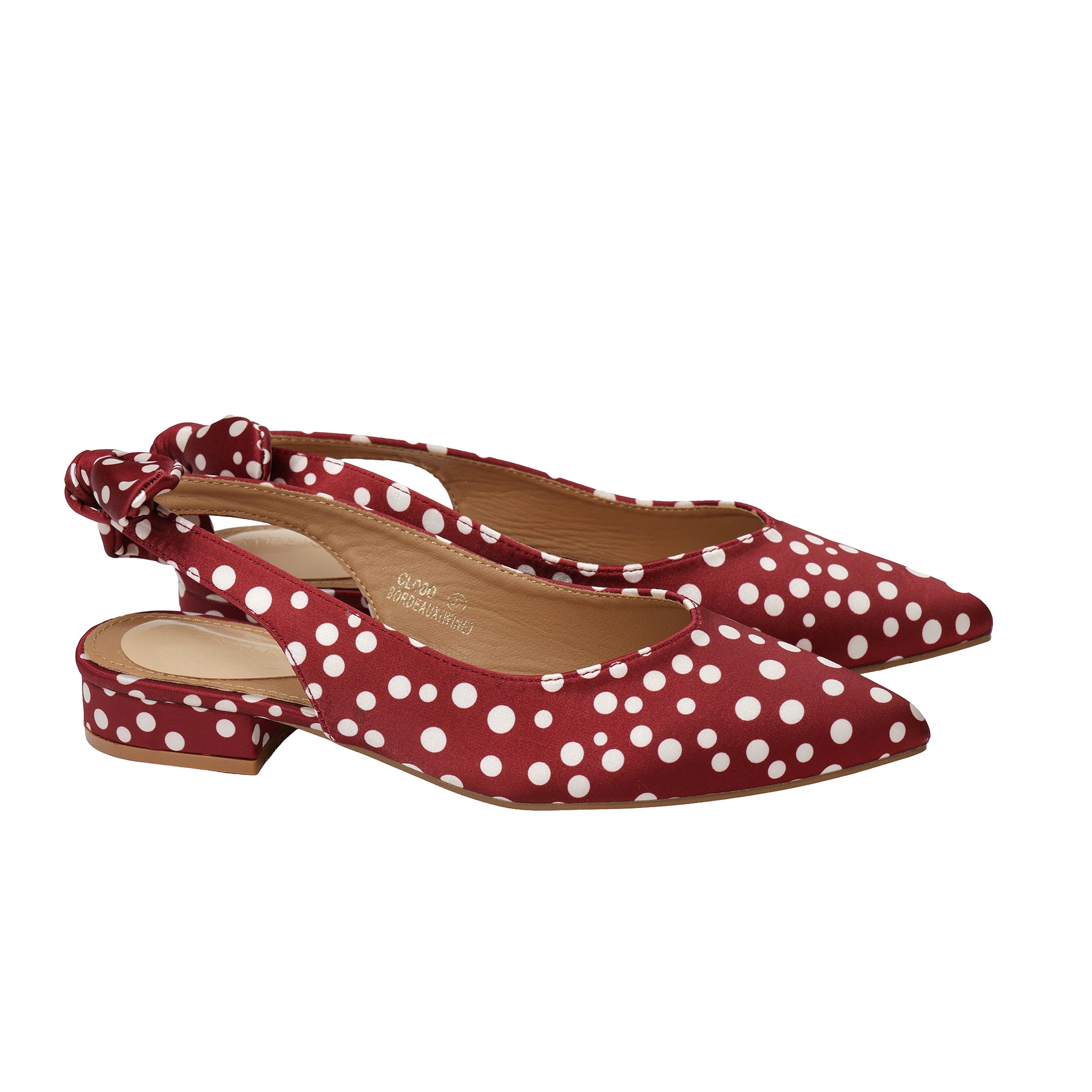 Ballerine pois - tacco 3,0 cm -Art.CL080