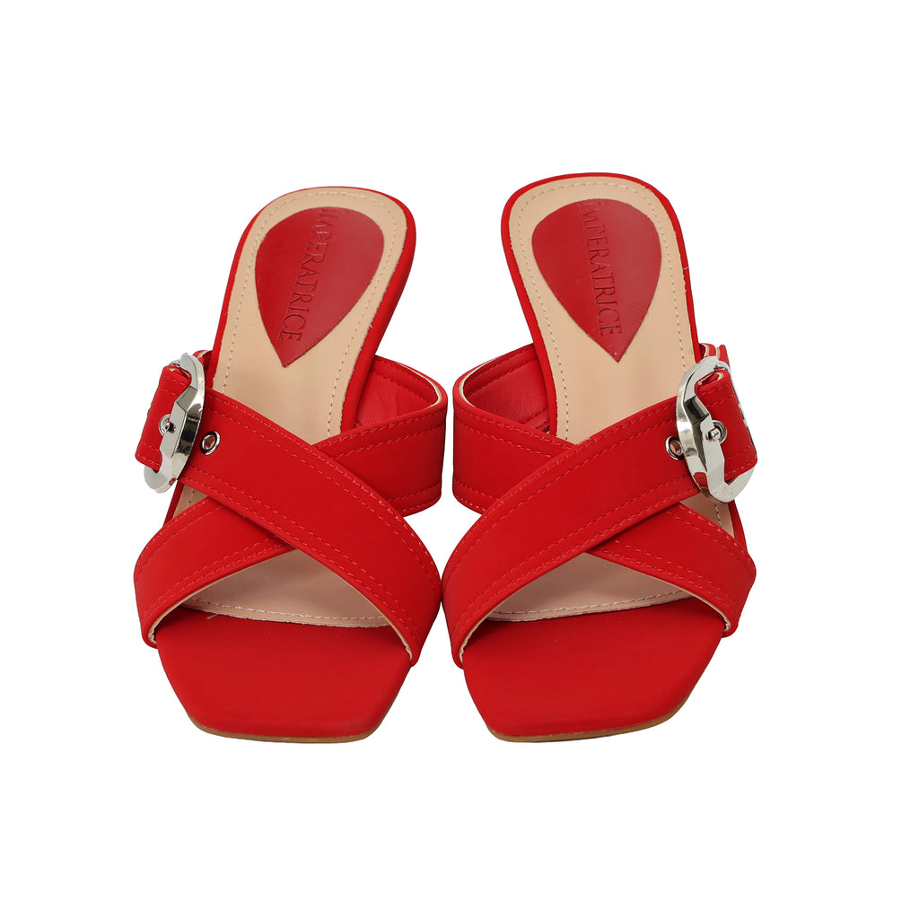 Sandali incrociati - tacco 6,0 cm -Art.CL505