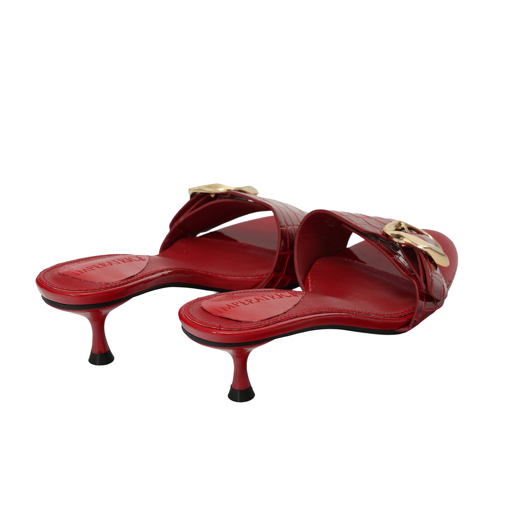Sandali con accessorio - tacco 5,5 cm -Art.CL011