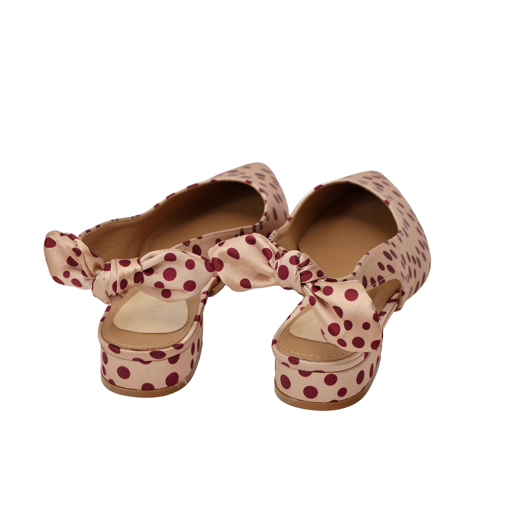 Ballerine pois - tacco 3,0 cm -Art.CL080