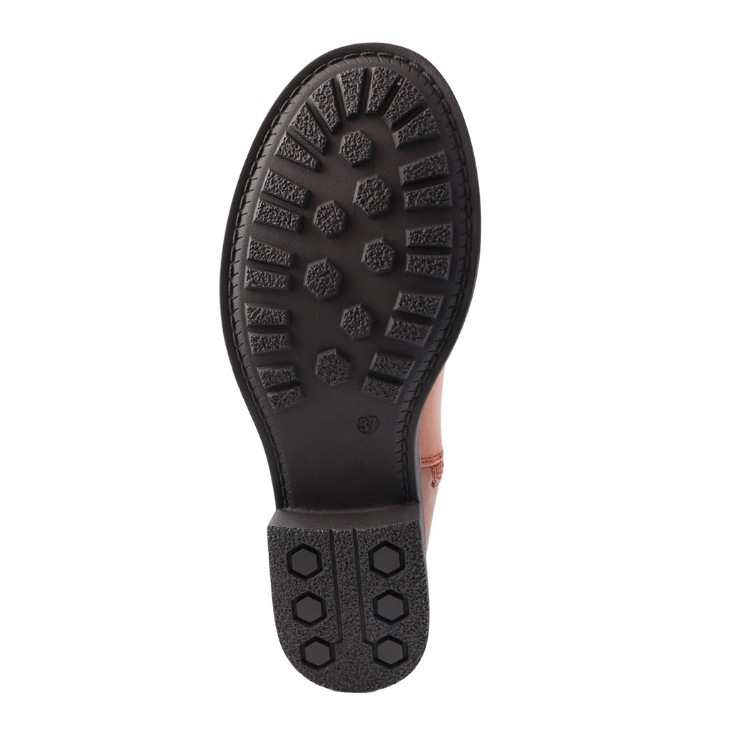 Stivali in simil pelle con fibbiette- Art.RQ25