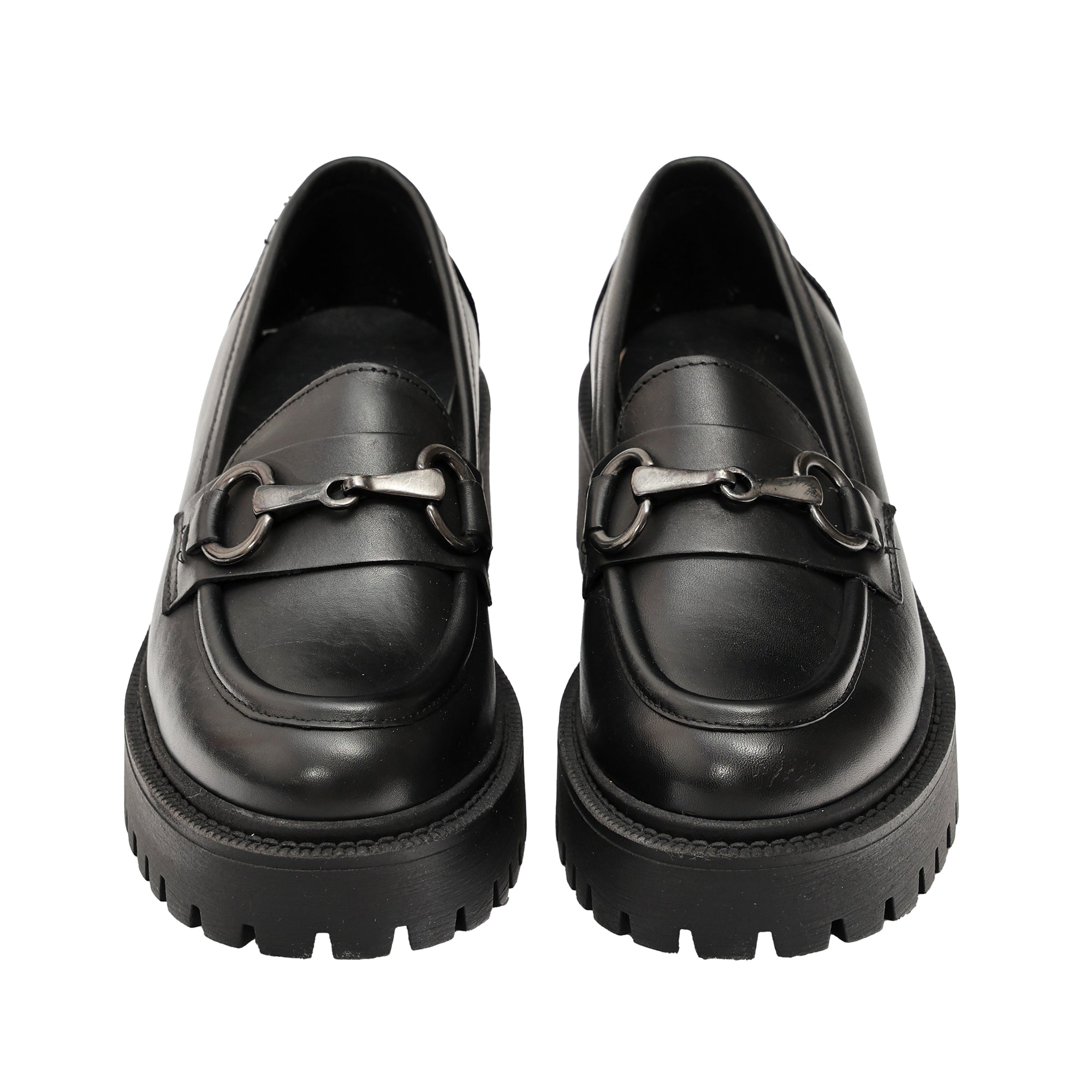Mocassino in vera pelle con cinturino- Art.3014PELLE