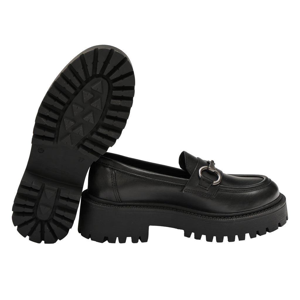 Mocassino in vera pelle con cinturino- Art.3014PELLE