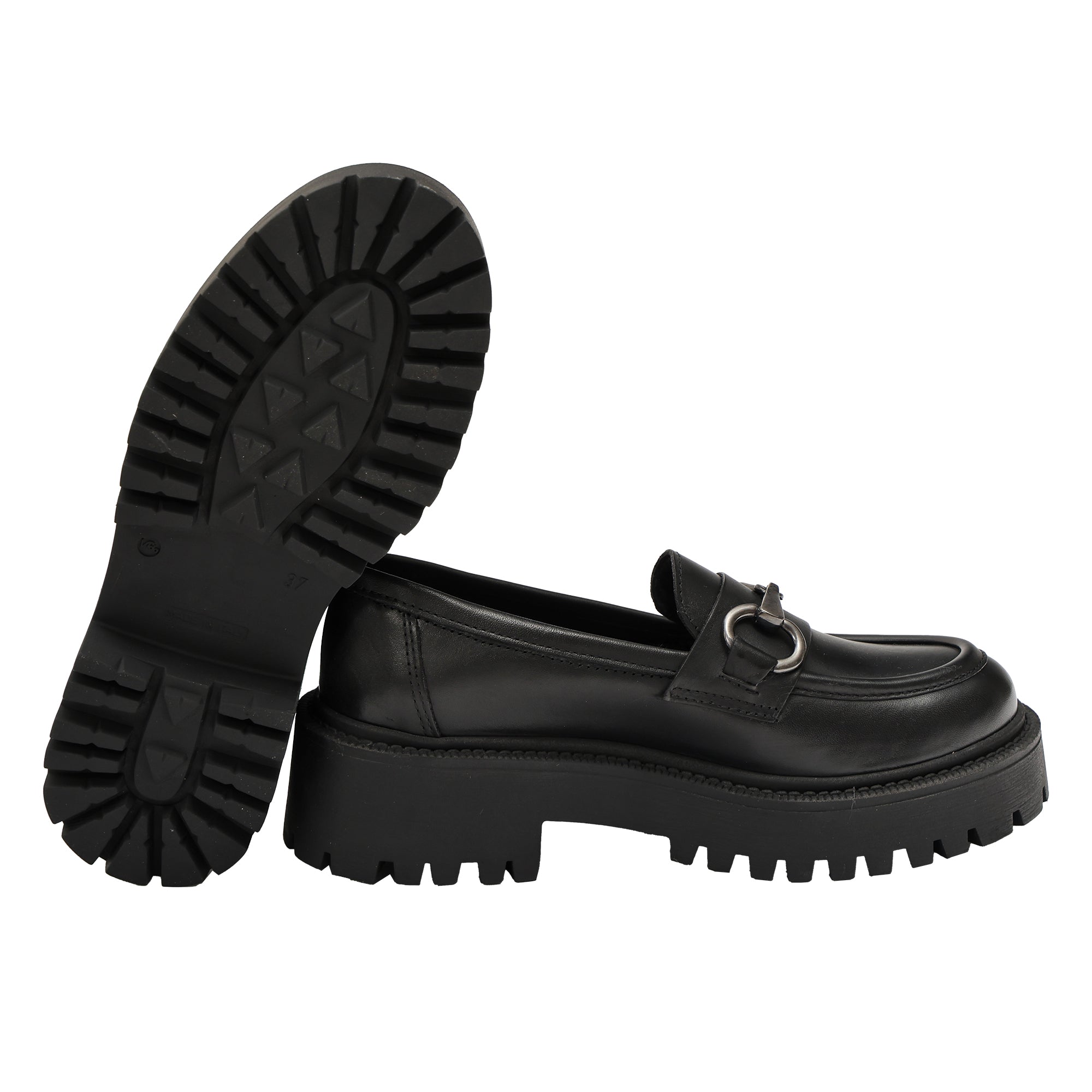 Mocassino in vera pelle con cinturino- Art.3014PELLE