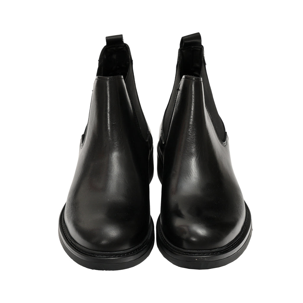 Beatles in pelle con fascia elastica-Art.757PELLE