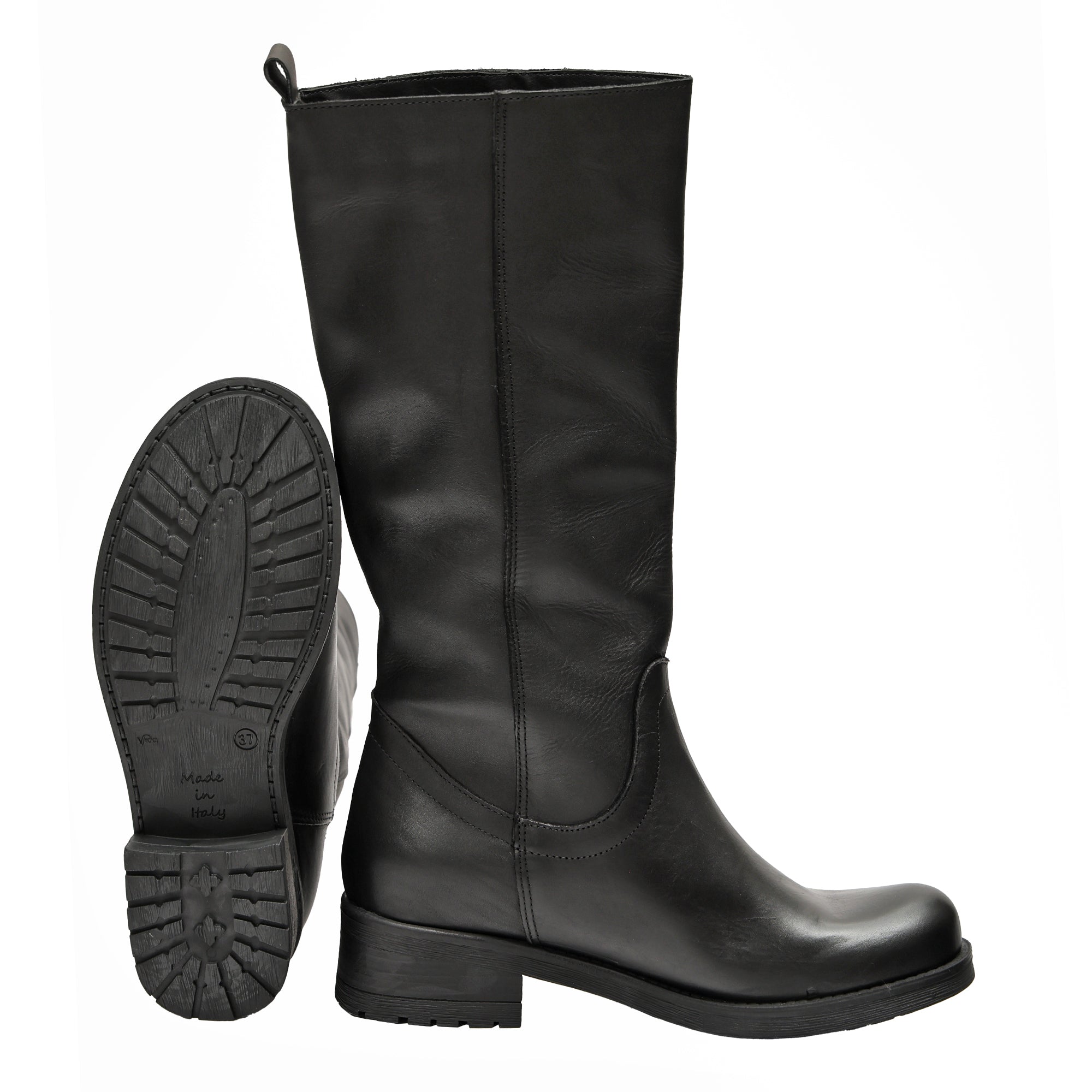 Stivale in vera pelle- Art.1420PELLE