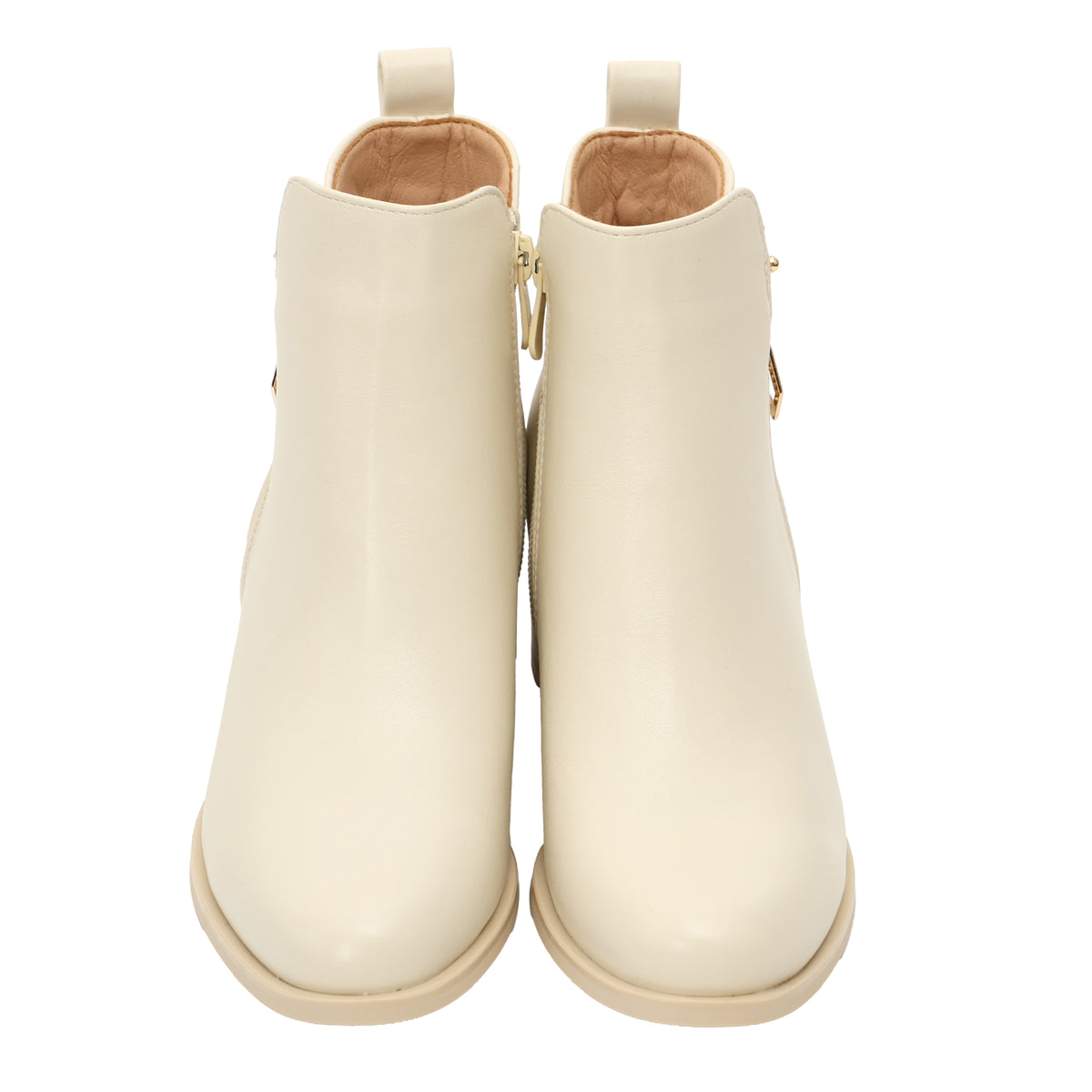 Stivaletti in simil pelle con tacco comodo- Art.CHC275