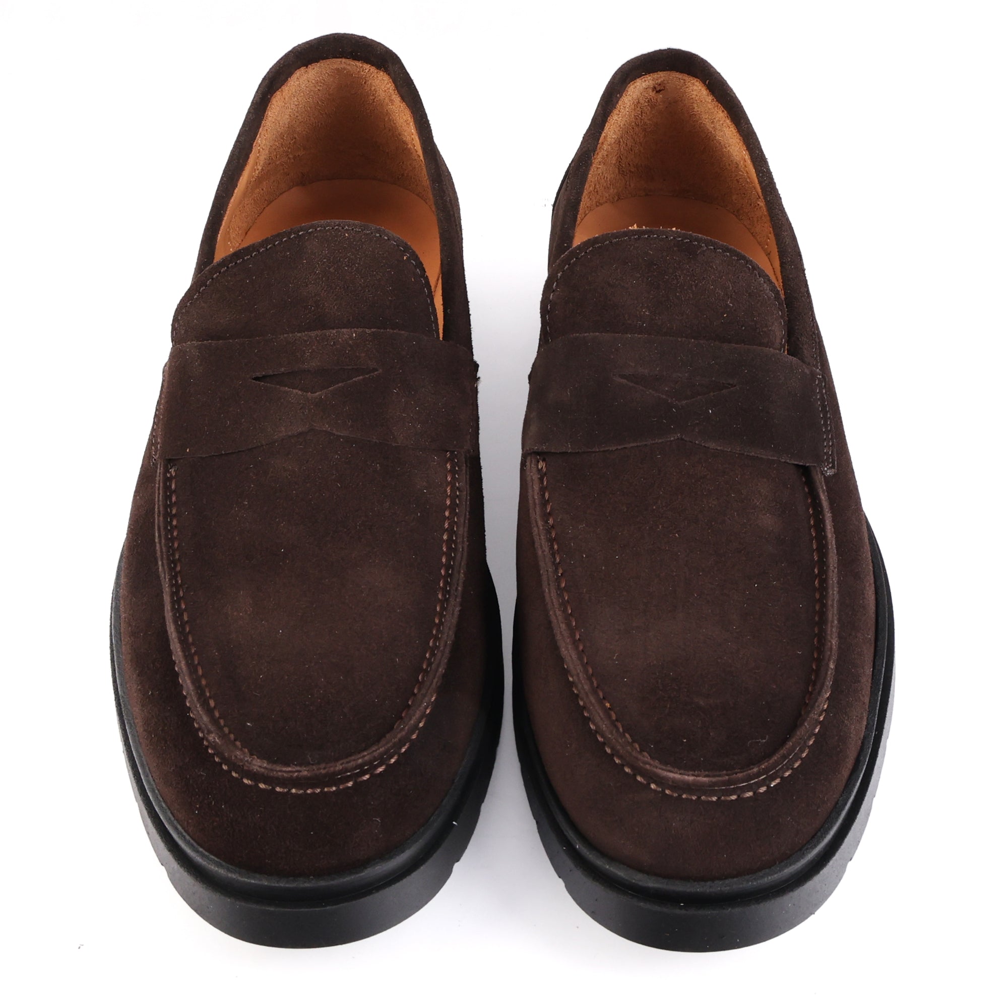 Mocassino in camoscio con fondo light-Art.B02CAMOSCIOFDOJACOBS