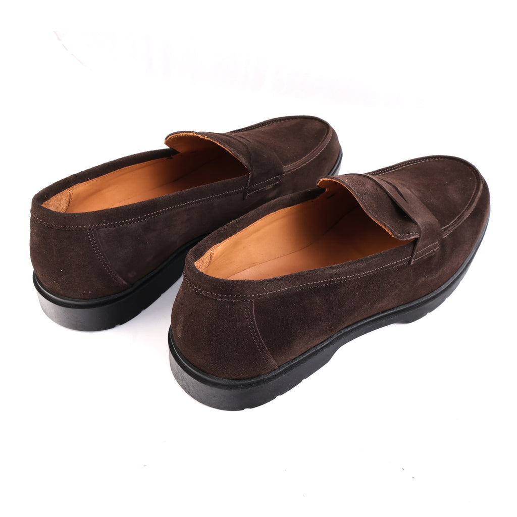 Mocassino in camoscio con fondo light-Art.B02CAMOSCIOFDOJACOBS