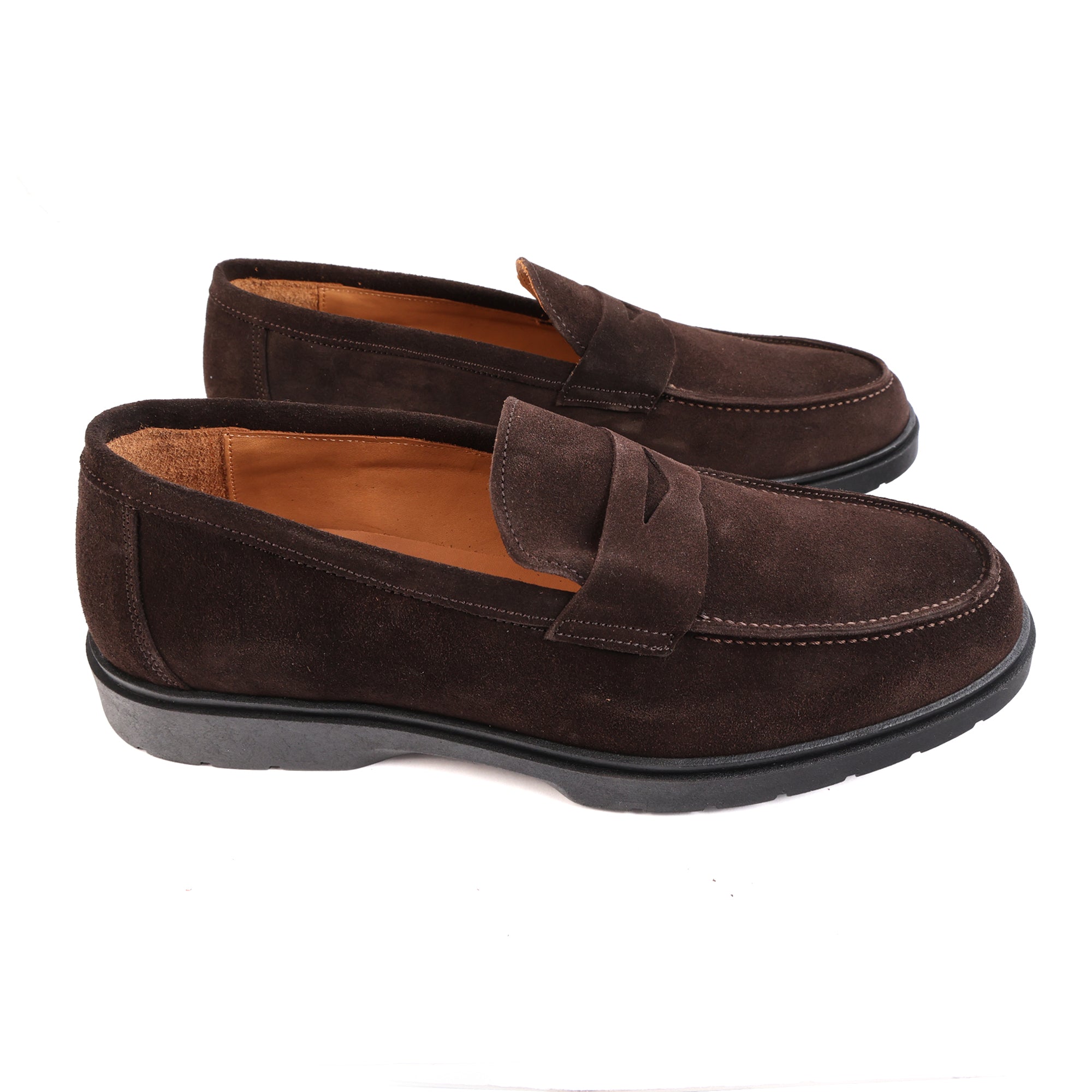 Mocassino in camoscio con fondo light-Art.B02CAMOSCIOFDOJACOBS