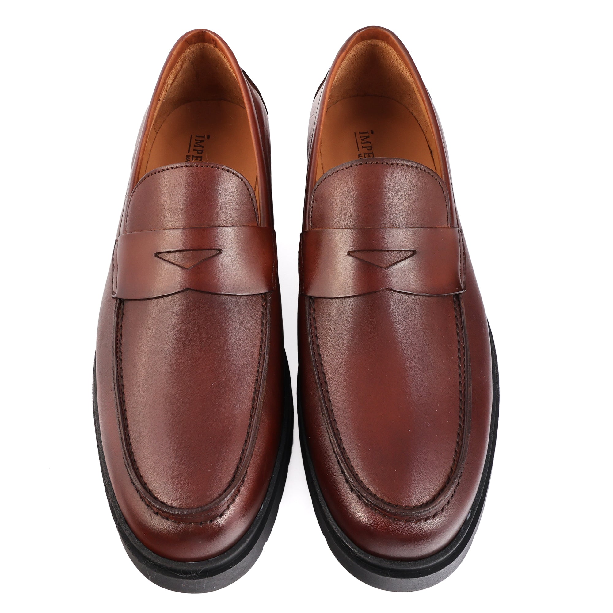 Mocassino in pelle con fondo light-Art.B02CRUSTFDOJACOBS